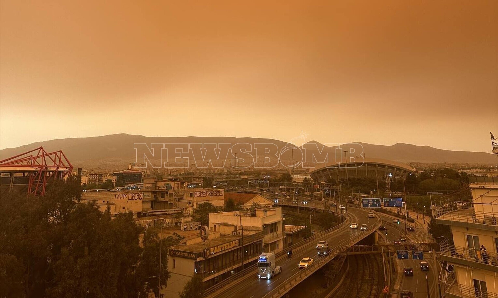 Αφρικανική σκόνη: Πότε υποχωρεί – Χάρτης δείχνει πώς θα κινηθεί στην Ελλάδα