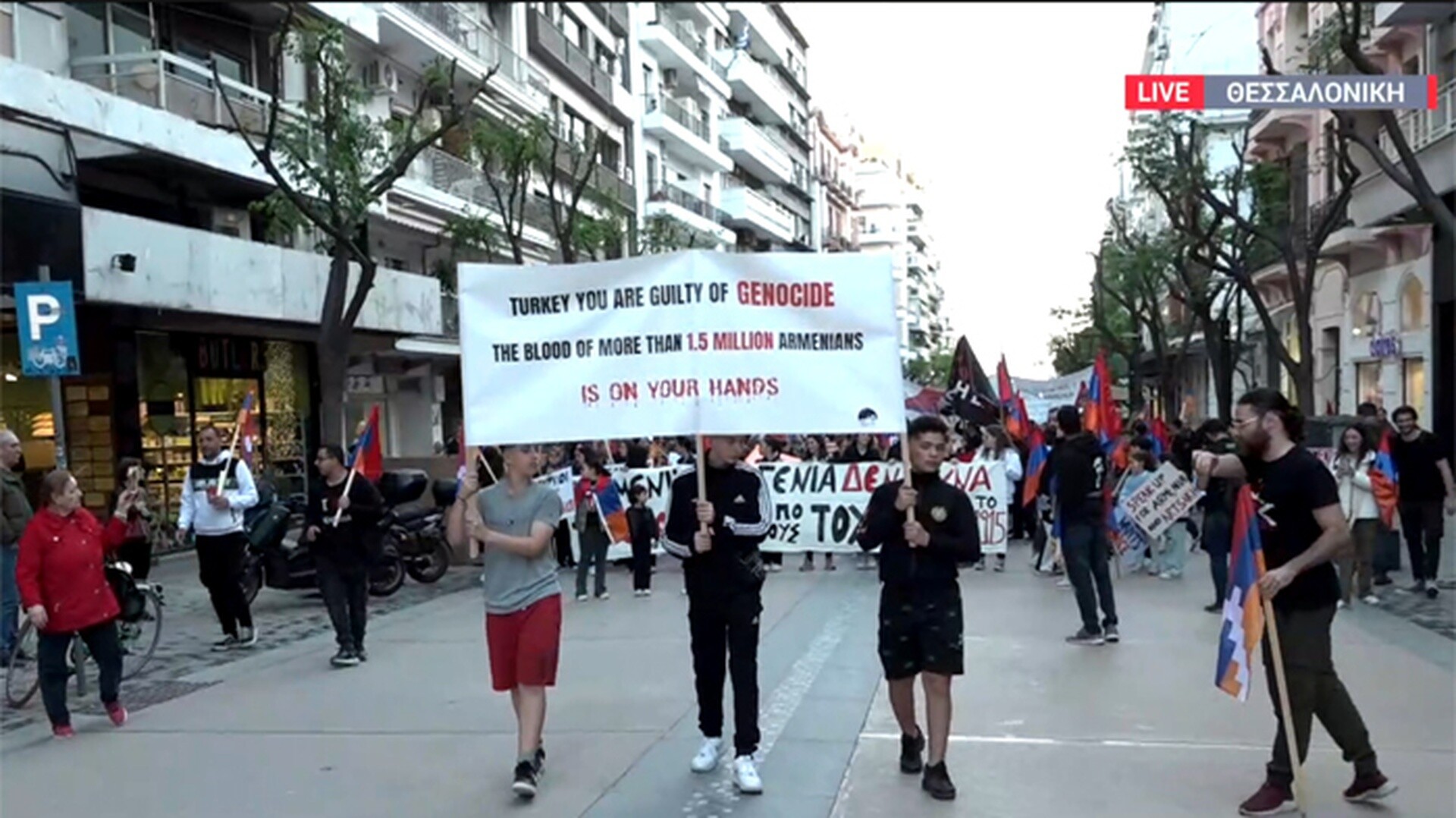 Θεσσαλονίκη: 109 χρόνια από τη Γενοκτονία των Αρμενίων – Πορεία μνήμης