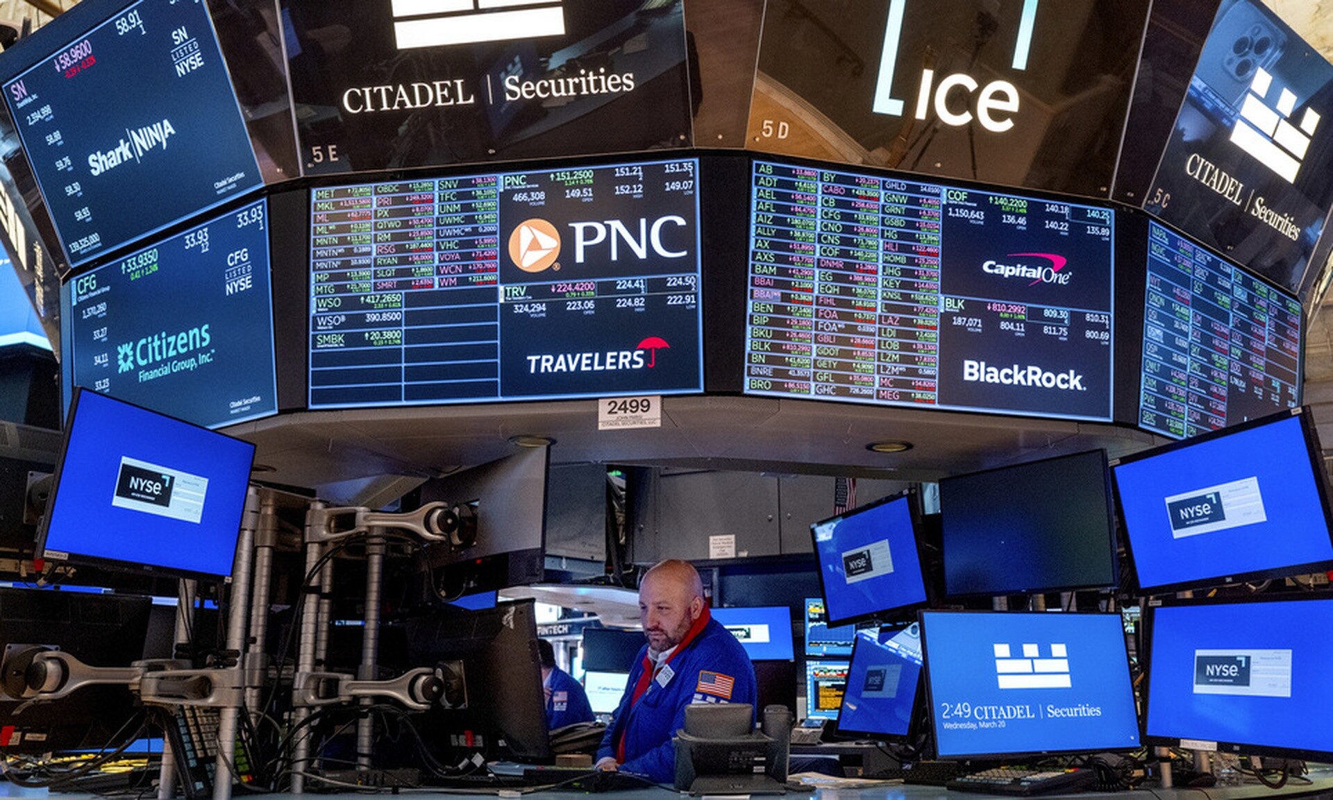 Wall Street: Ο φόβος του πληθωρισμού έφερε πτώση τους δείκτες