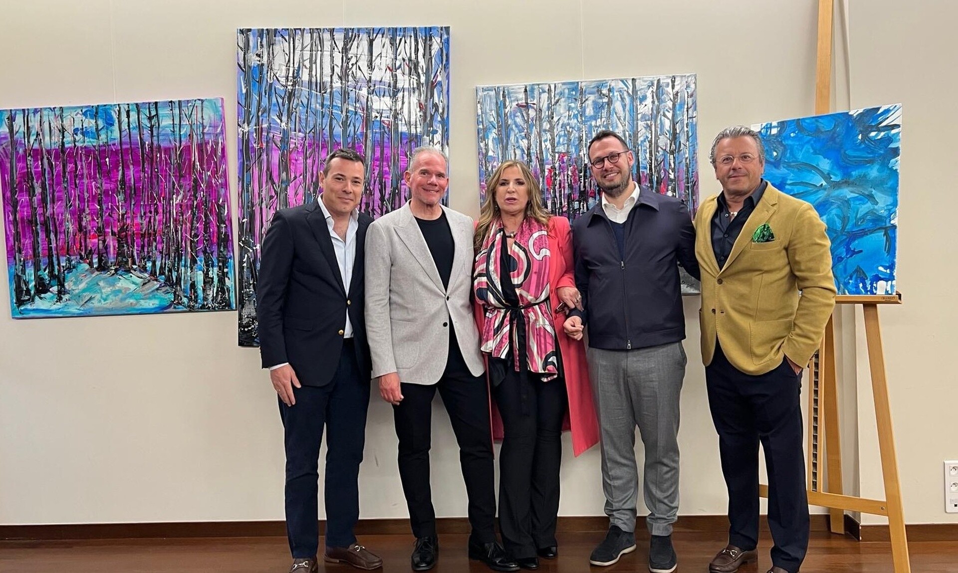 Μίνα Παπαθεοδώρου Βαλυράκη: Εγκαίνια για 3 εκθέσεις της στο Μονακό