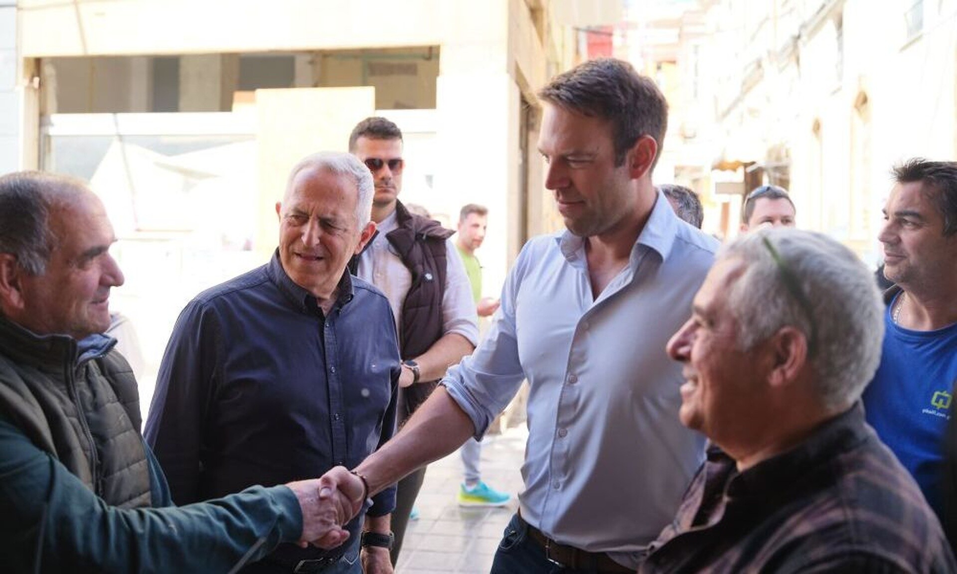 Στέφανος Κασσελάκης: Συνεχίζει την περιοδεία στη Χίο