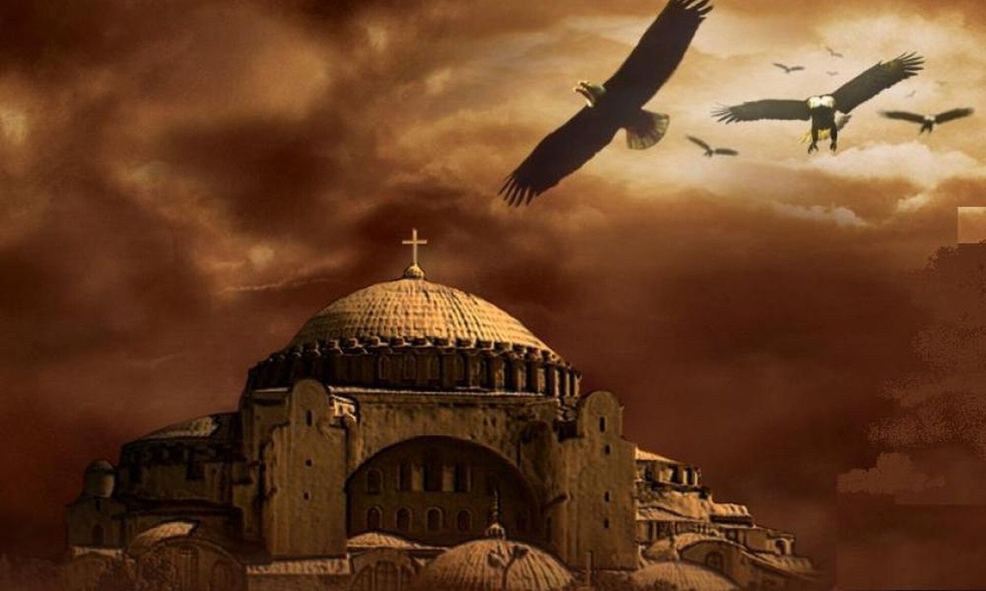 Αγιά Σοφιά, έτος 560 μ.Χ.: Η Τεχνητή Νοημοσύνη απεικονίζει το μεγαλείο του ναού της Ορθοδοξίας