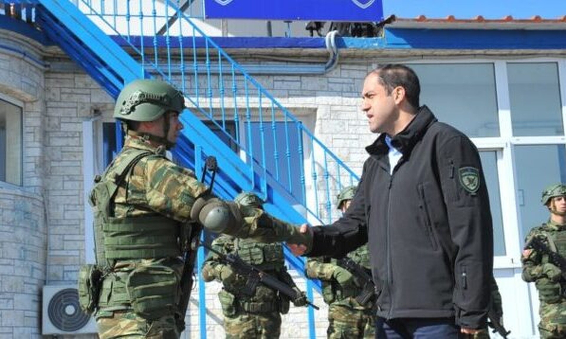 Επίσκεψη Κεφαλογιάννη σε Παναγιά, Οινούσσες, Ψαρά και Χίο