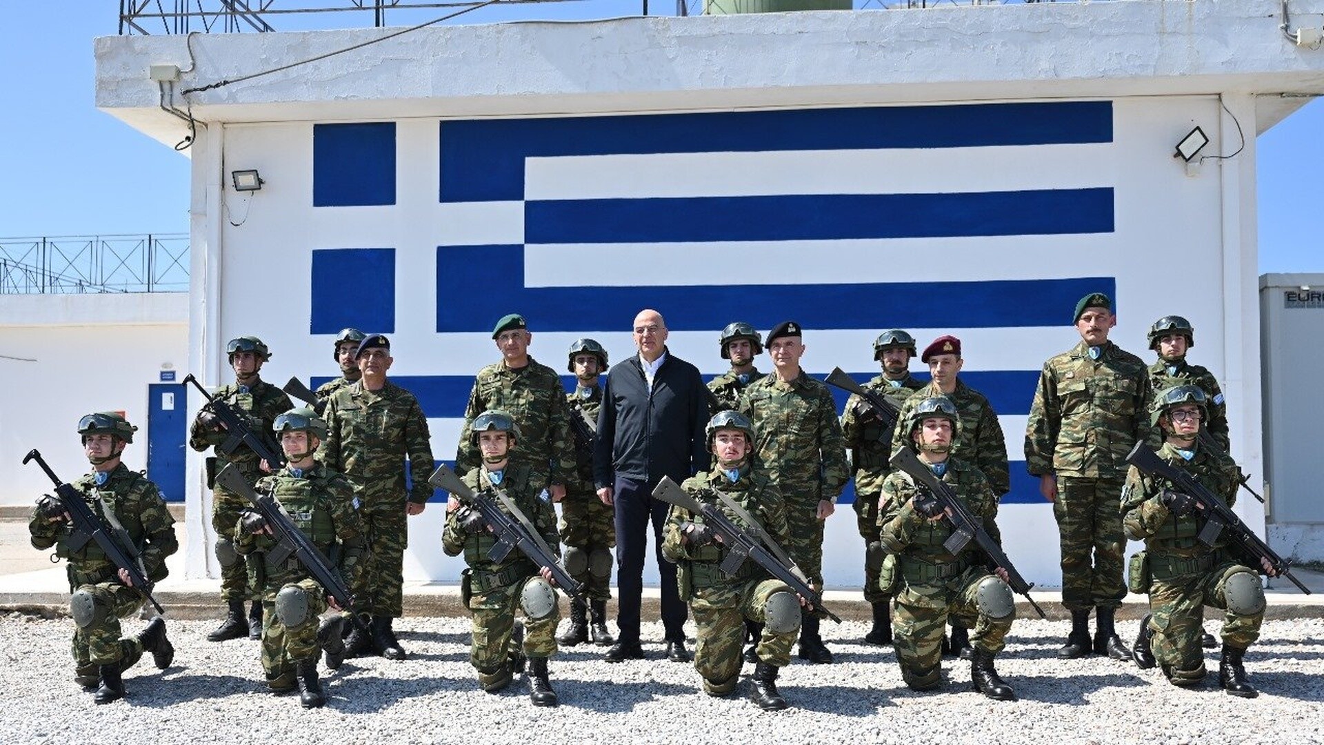 Περιοδεία του Νίκου Δένδια και των αρχηγών των Ενόπλων Δυνάμεων στα ακριτικά νησιά