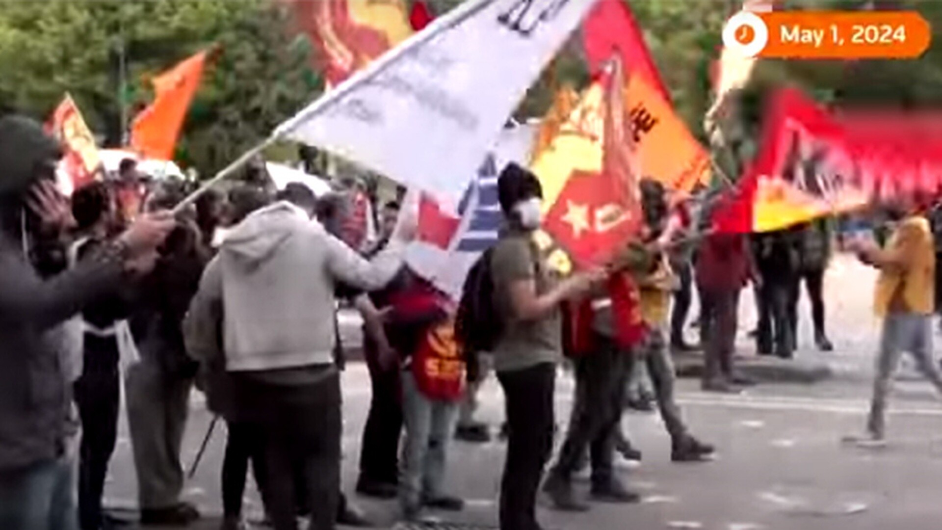 Κωνσταντινούπολη: Σοβαρά επεισόδια στην πορεία για την Πρωτομαγιά