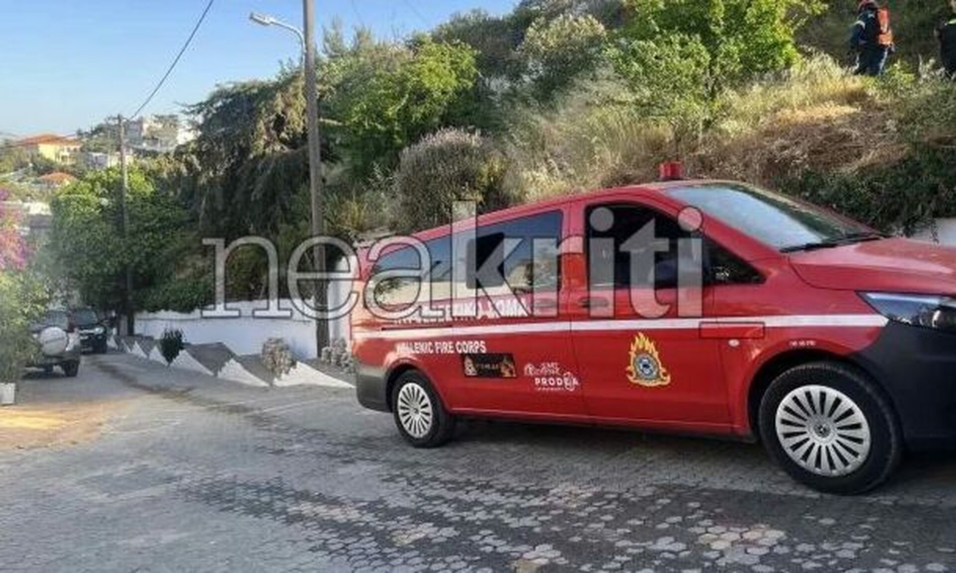 Συναγερμός για φωτιά στην Κρήτη
