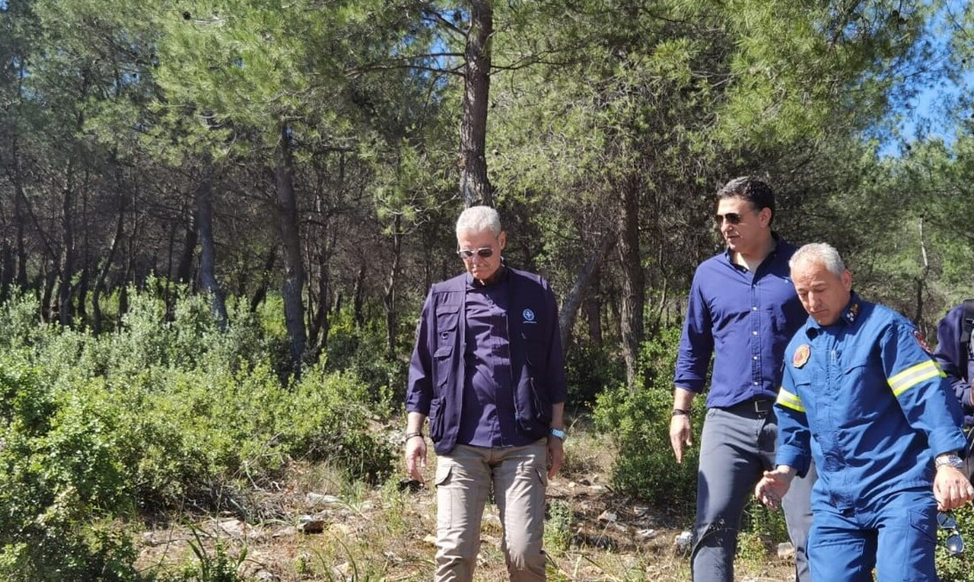 Αυτοψία Κικίλια στην Πεντέλη: Προχωρούν τα έργα καθαρισμών σε περιοχές υψηλής επικινδυνότητα