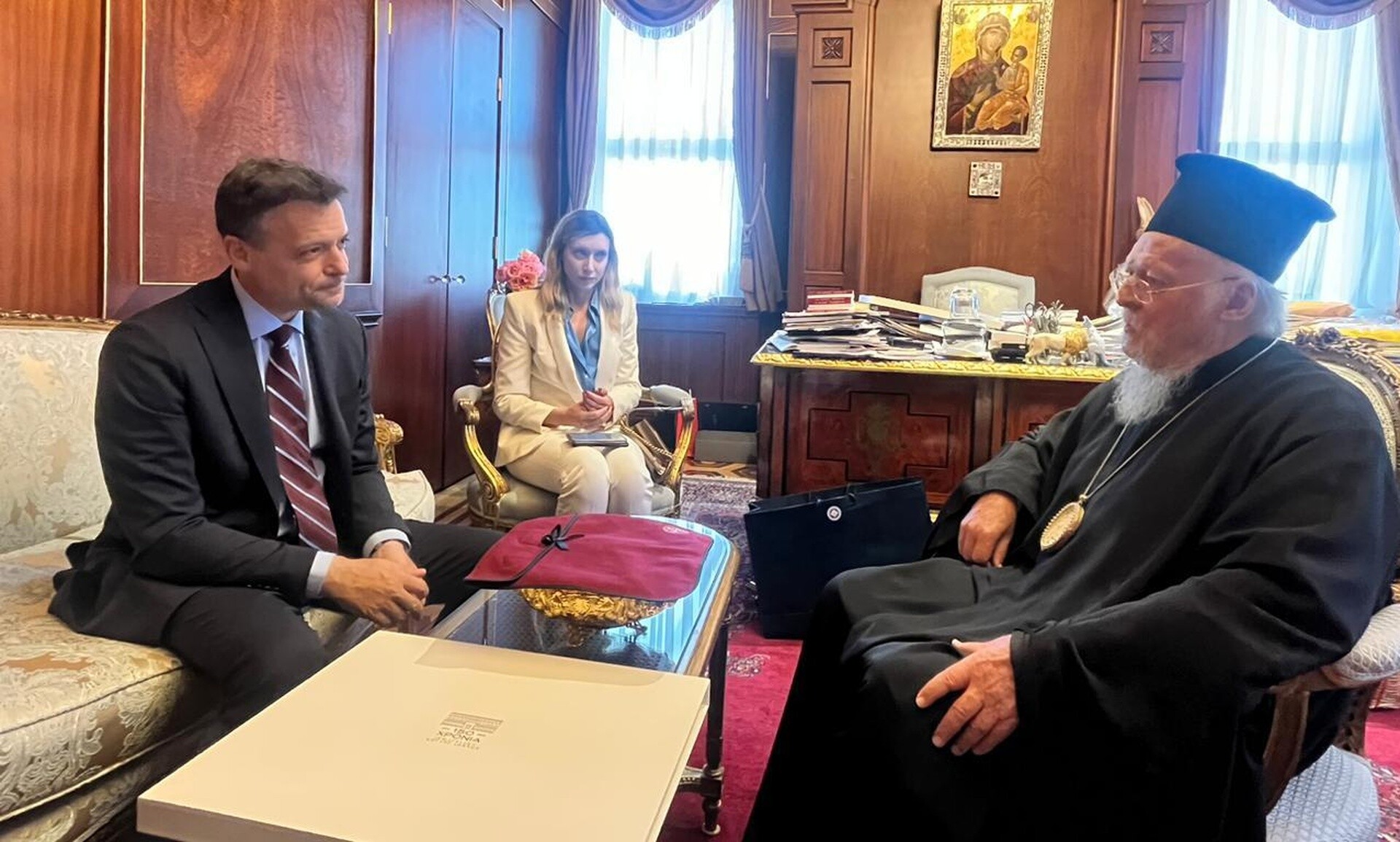 Επίσκεψη Δούκα στο Φανάρι υπό τη «σκιά» της μετατροπής της Μονής Χώρας σε τζαμί