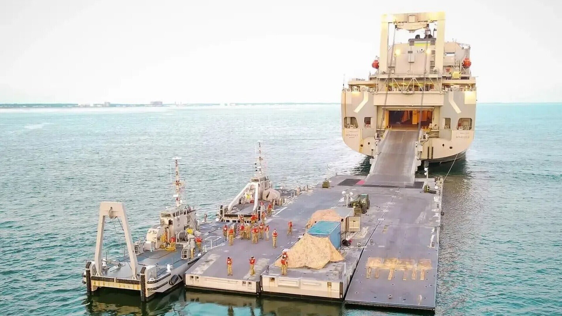 Κύπρος: Απέπλευσε με προορισμό τη Γάζα αμερικανικό πλοίο φορτωμένο με ανθρωπιστική βοήθεια