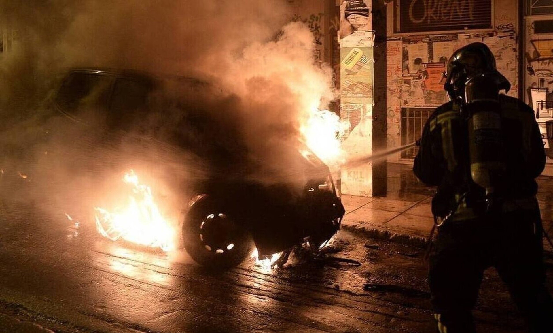 Θεσσαλονίκη: Συνελήφθη 32χρονος για το μπαράζ των εμπρησμών στον Λαγκαδά