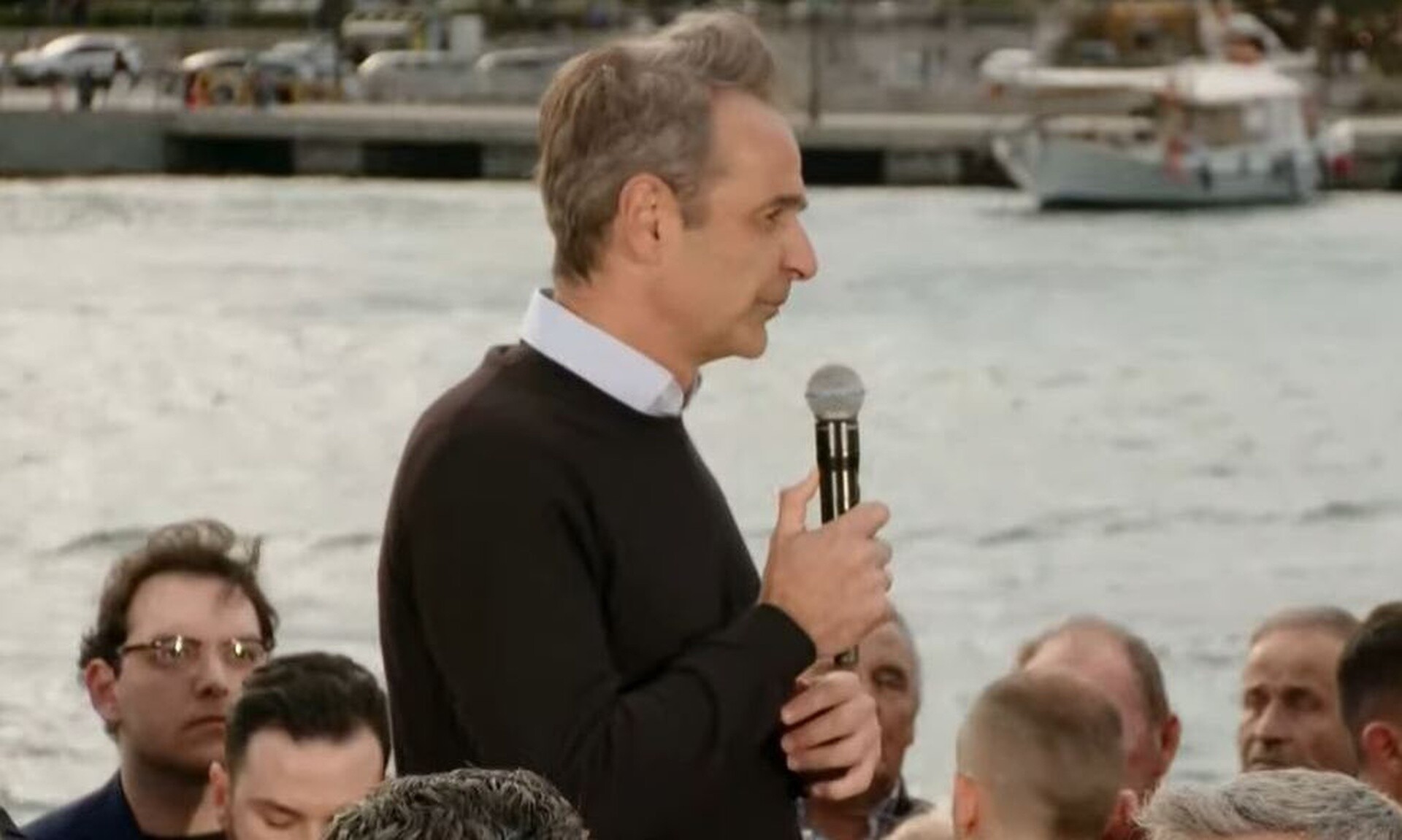 LIVE- Ομιλία Κυριάκου Μητσοτάκη στη Χαλκίδα