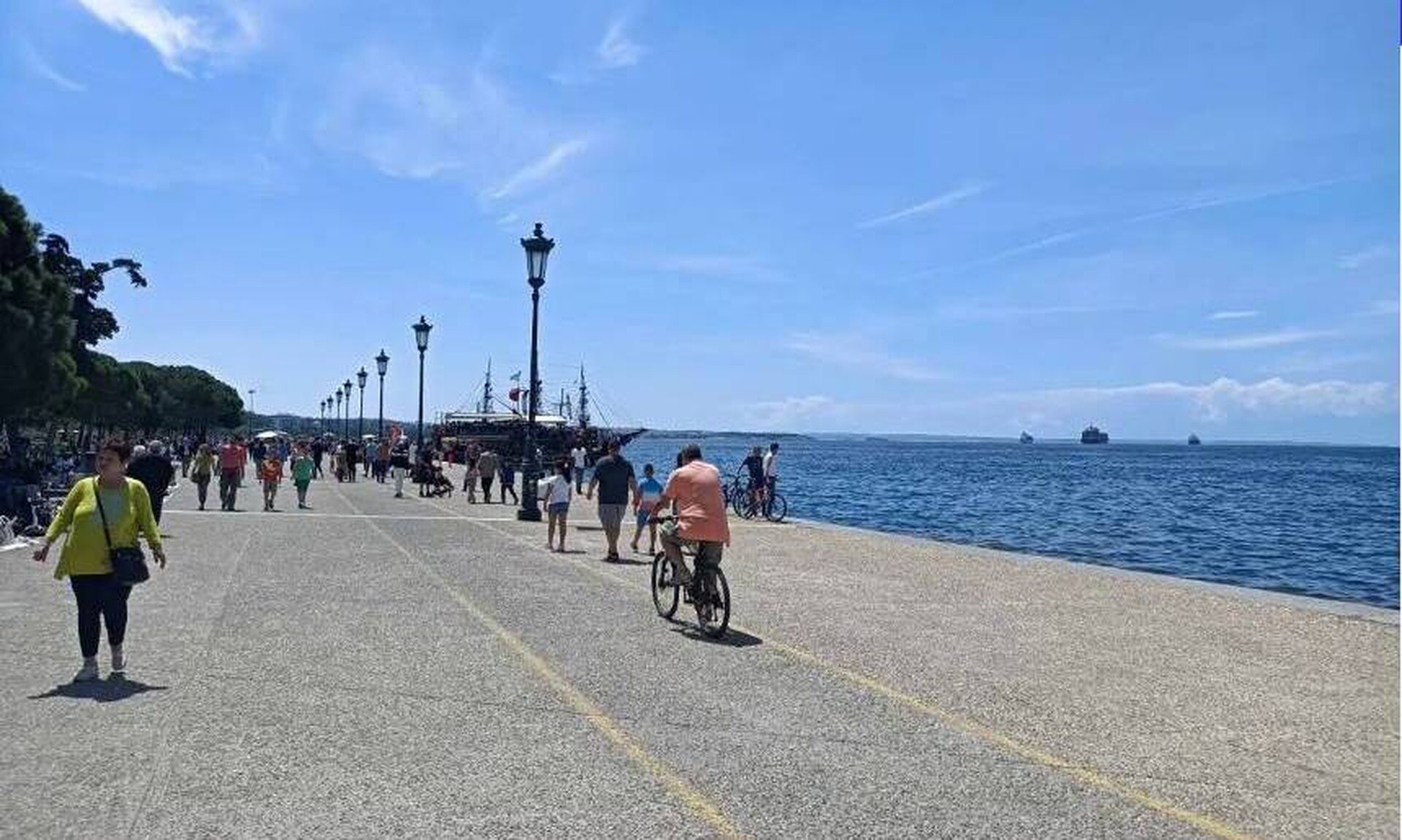 Θεσσαλονίκη: Χιλιάδες επιβάτες κρουαζιερόπλοιων στην πόλη τον Μάιο