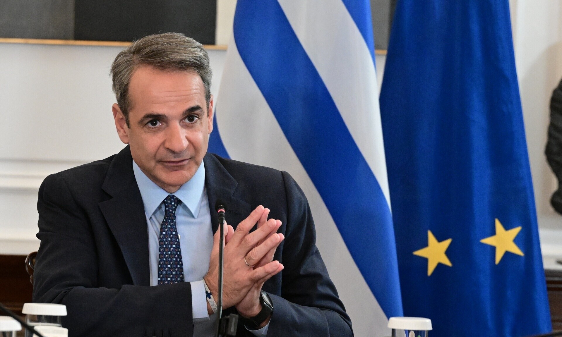Μητσοτάκης: «Η πρόεδρος των Σκοπίων να επανέλθει στα νόμιμα καθήκοντά της»