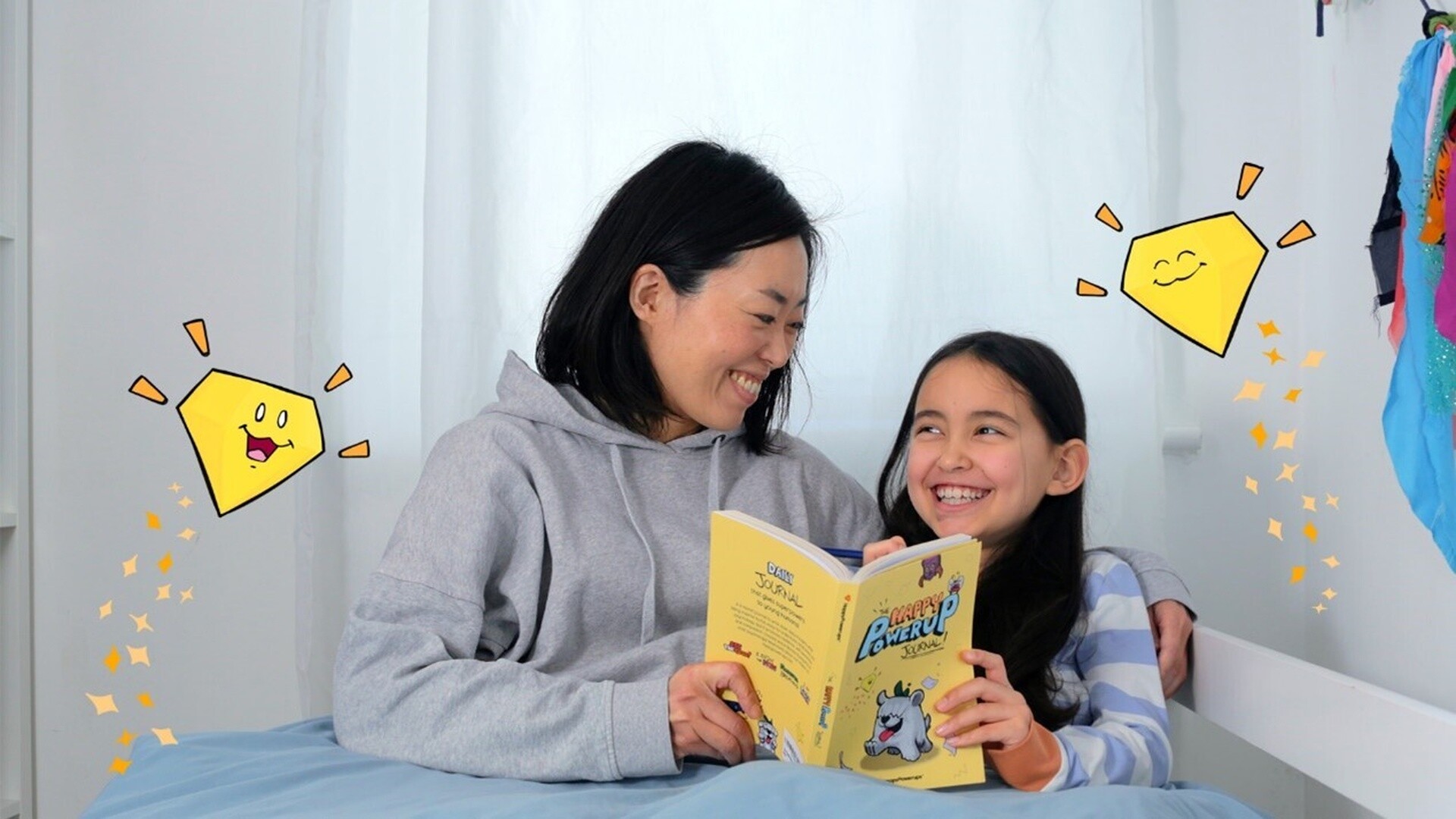 HappyPowerups: Tο παιδικό ημερολόγιο που ενισχύει τη θετική σκέψη