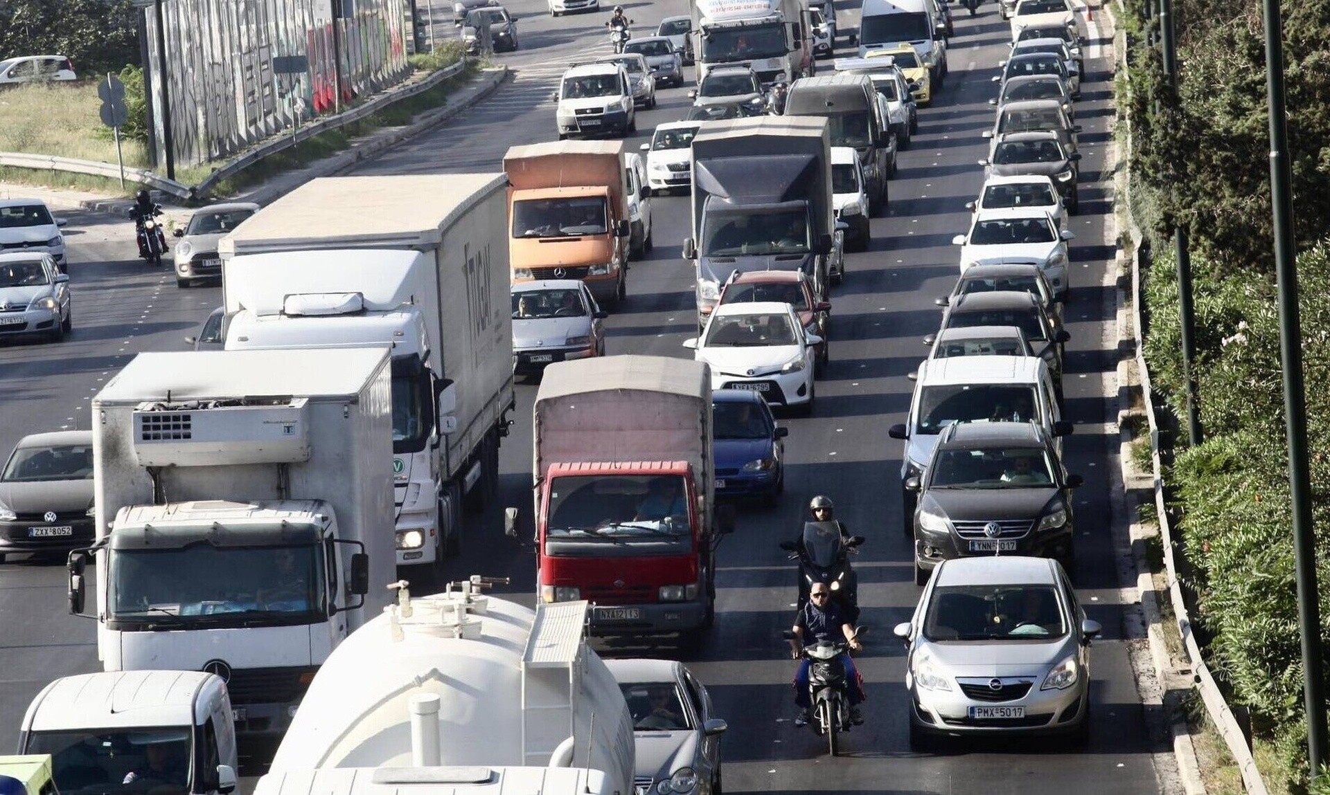 Κίνηση τώρα: «Κόλαση» ο Κηφισός  – Ποιοι δρόμοι είναι στο «κόκκινο»