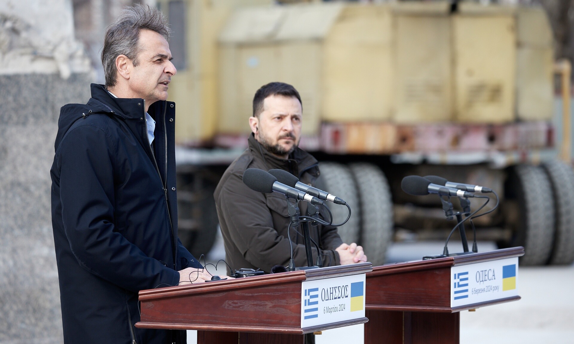 Τηλεφωνική επικοινωνία Μητσοτάκη – Ζελένσκι