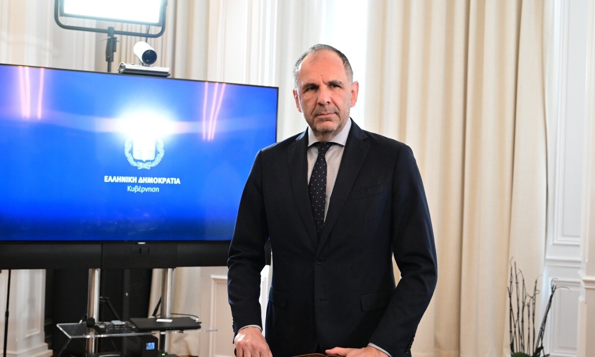 Γεραπετρίτης: Η κυριαρχία μας είναι αταλάντευτη, αναπαλλοτρίωτη, δεν τίθεται σε καμιά διαπραγμάτευση