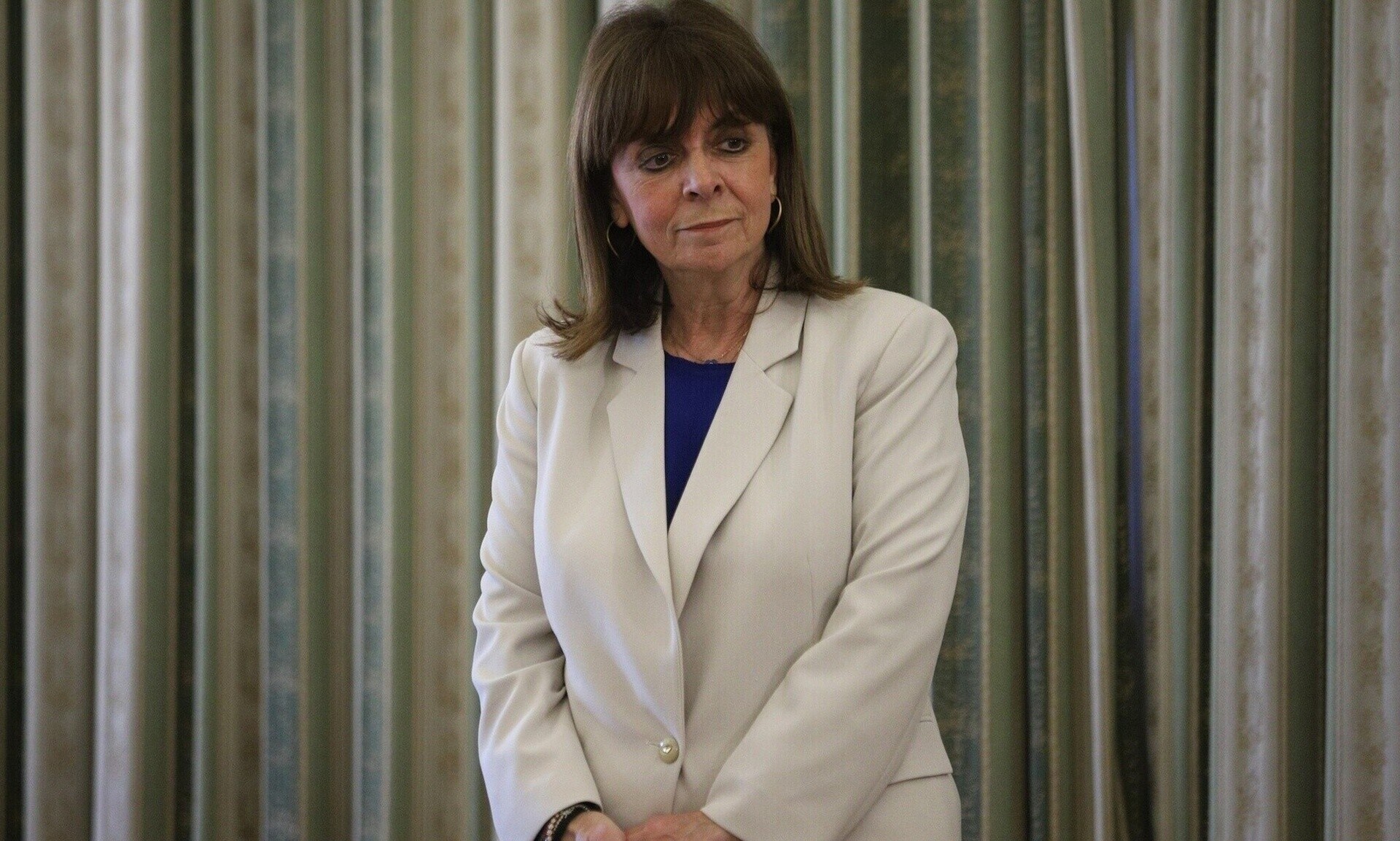 Συγχαρητήρια από την Κατερίνα Σακελλαροπούλου στον Ολυμπιακό για την κατάκτηση του Conference League