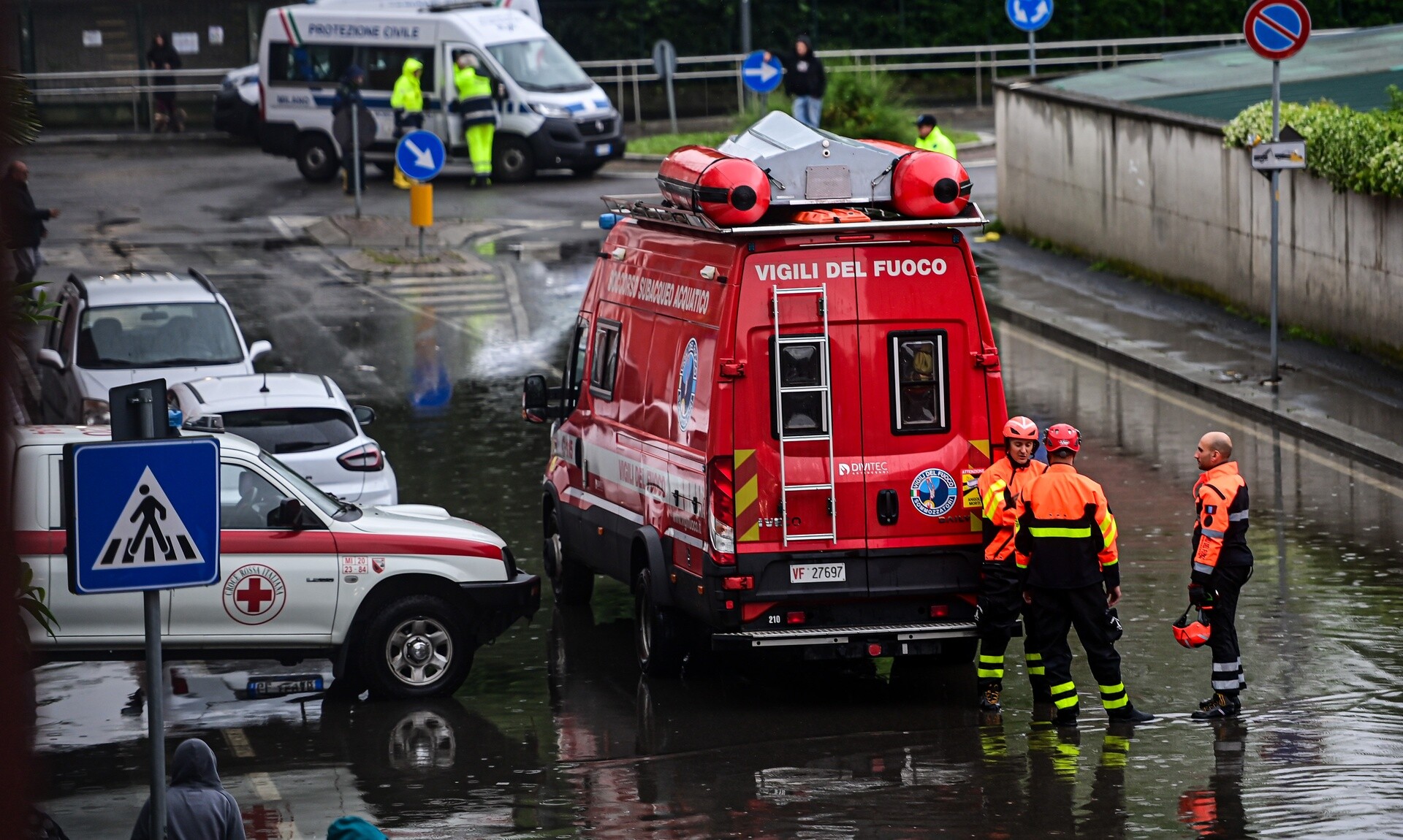 Ιταλία: Τρεις αγνοούμενοι λόγω της κακοκαιρίας