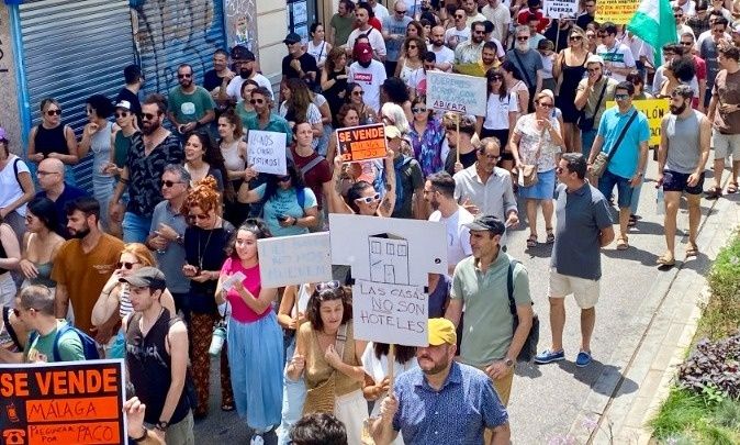 Ισπανία: Νέες διαδηλώσεις κατά του υπερτουρισμού