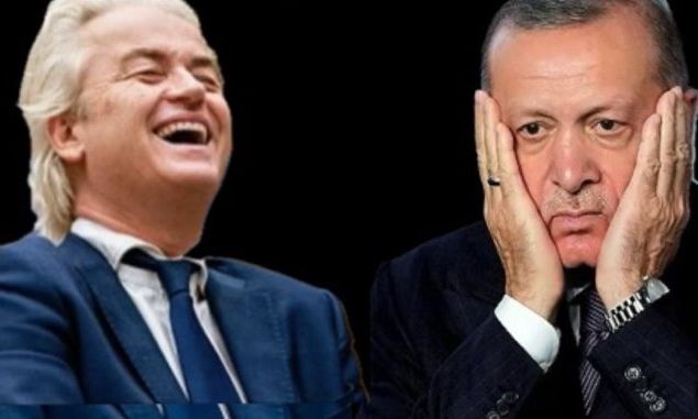 Η χλευαστική ανάρτηση του Βίλντερς για τον Ερντογάν μετά τη νίκη της Ολλανδίας