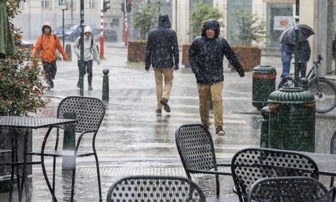Νέο ρεκόρ βροχόπτωσης στο Βέλγιο – Το προηγούμενο ήταν το 1905