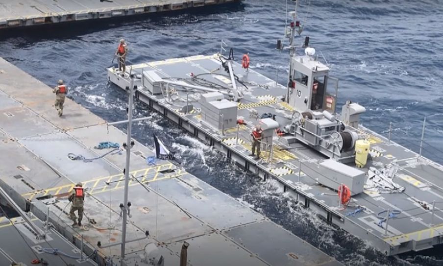 Γάζα: Αποσύρεται η τεχνητή προβλήτα του στρατού των ΗΠΑ – Ερωτήματα για την ανθρωπιστική βοήθεια