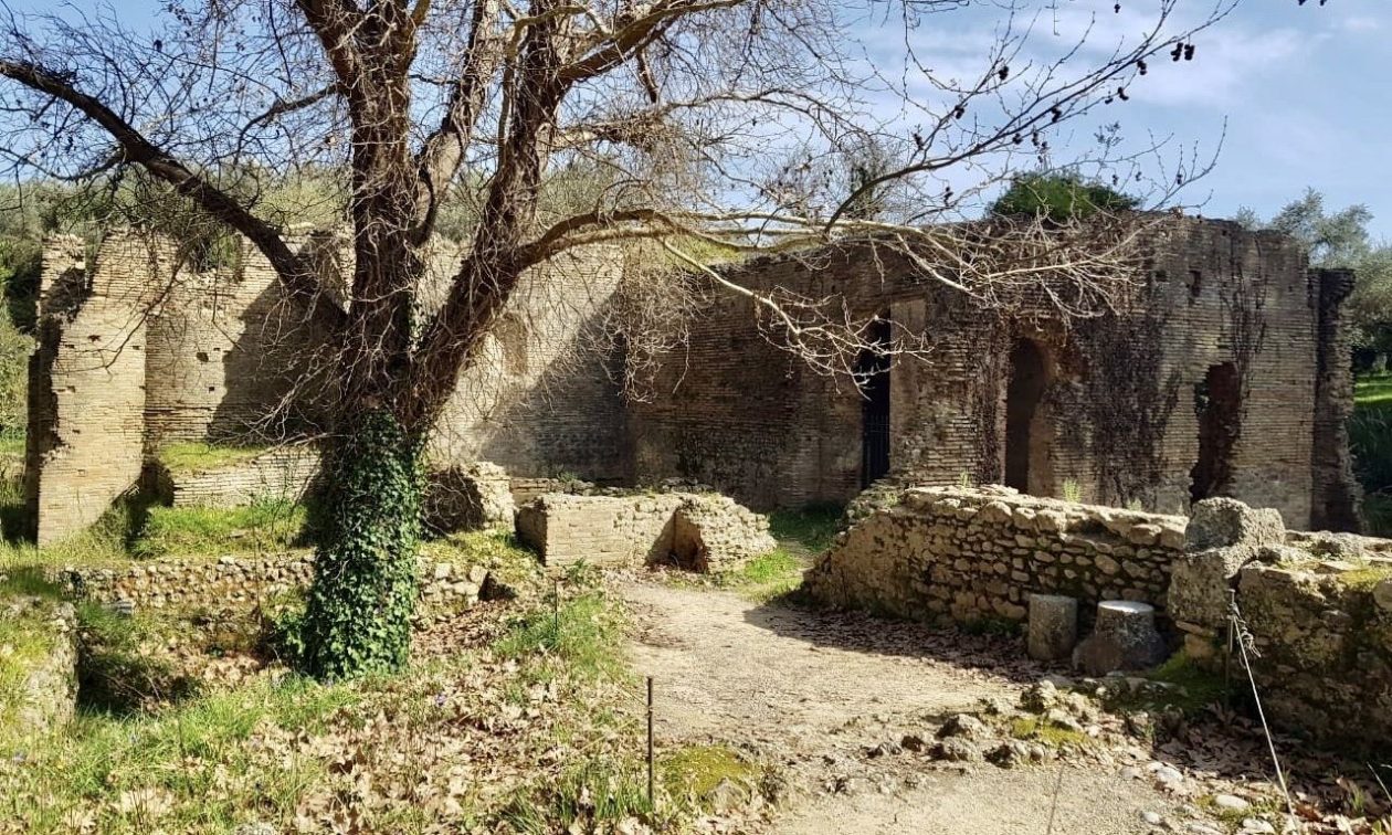 Αρχαία Ολυμπία: Σε εξέλιξη το έργο προστασίας και ανάδειξης της «Οικίας του Νέρωνα»