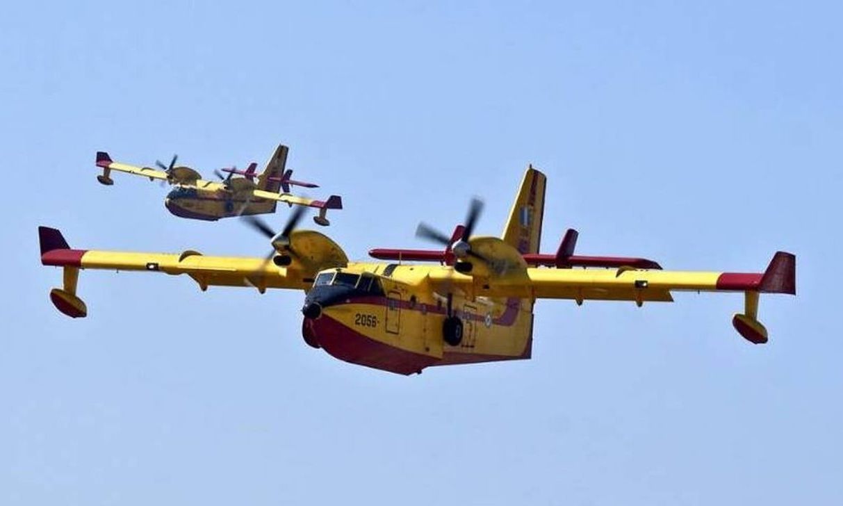 Έκτακτο επίδομα για τους τεχνικούς συντήρησης των πυροσβεστικών αεροσκαφών