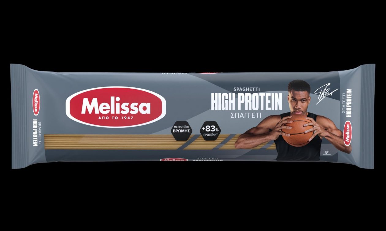 Νέα Ζυμαρικά Melissa Boost & Melissa High Protein με την υπογραφή του Γιάννη Αντετοκούνμπο