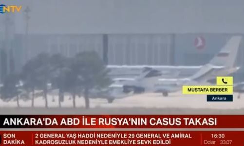 Τουρκία: Ρωσικό αεροσκάφος προσγειώθηκε στην Άγκυρα να ανταλλάξει ομήρους (BINTEO)
