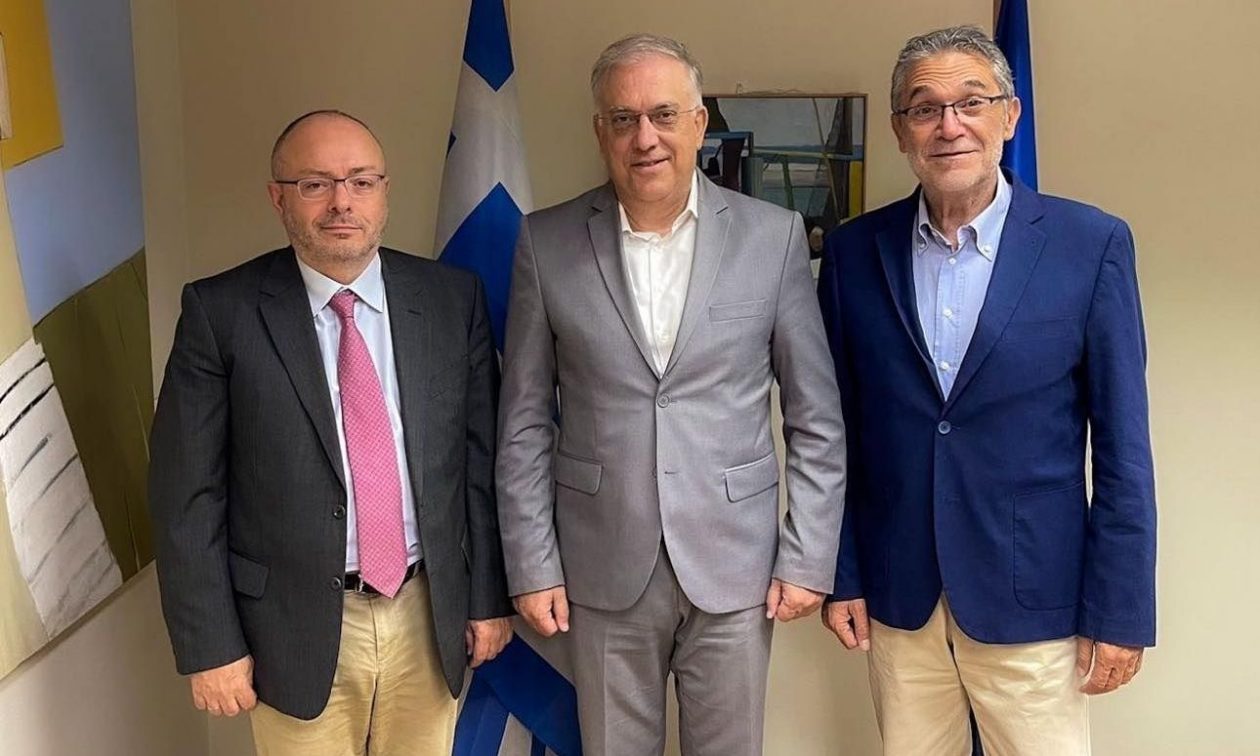 Συνάντηση του Υπουργού Ανάπτυξης Τάκη Θεοδωρικάκου με τον Σύνδεσμο Βιομηχανιών Αττικής και Πειραιά