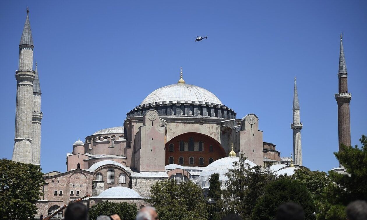 Τουρκία: Συλλαλητήριο στην πλατεία της Αγίας Σοφίας υπέρ των Παλαιστινίων και κατά του Ισραήλ