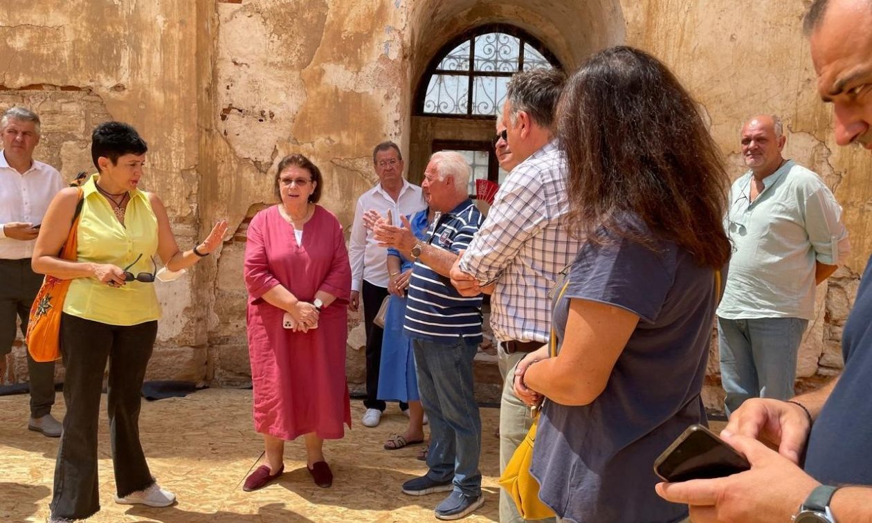 Λίνα Μενδώνη: Επίσκεψη εργασίας στο Τέμενος Βαγιαζήτ και τις Καπναποθήκες Ξάνθης