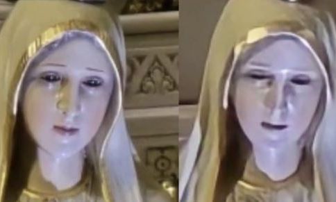 Παναγία της Φατίμα: Πιστοί αναφέρουν πως το άγαλμα της ανοιγόκλεισε τα μάτια του