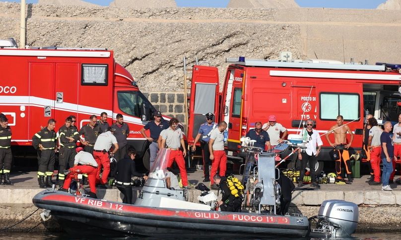 Ναυάγιο στη Σικελία: 4 πτώματα έχουν βρεθεί σήμερα, τα δύο ανήκουν στον Λιντς και την κόρη του