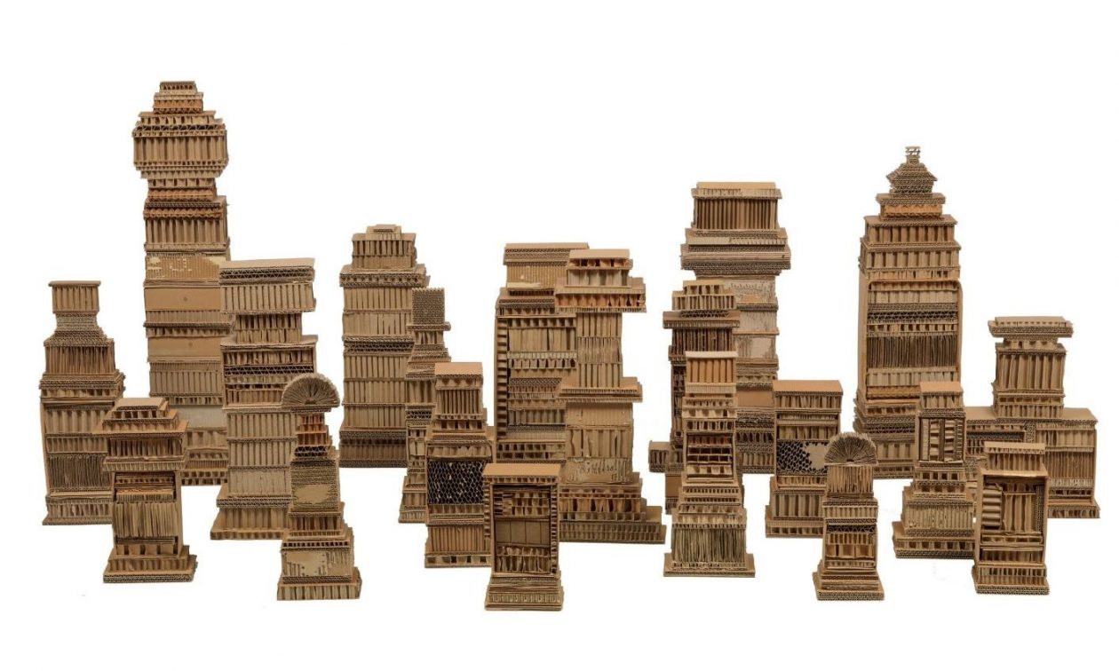 «Κτίσματα»: Η πρώτη ατομική έκθεση της Βούλας Καραμπατζάκη στη γκαλερί Ζουμπουλάκη