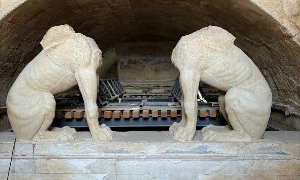 Υπουργείο Πολιτισμού: Επίσκεψη Λίνας Μενδώνη στην Αμφίπολη