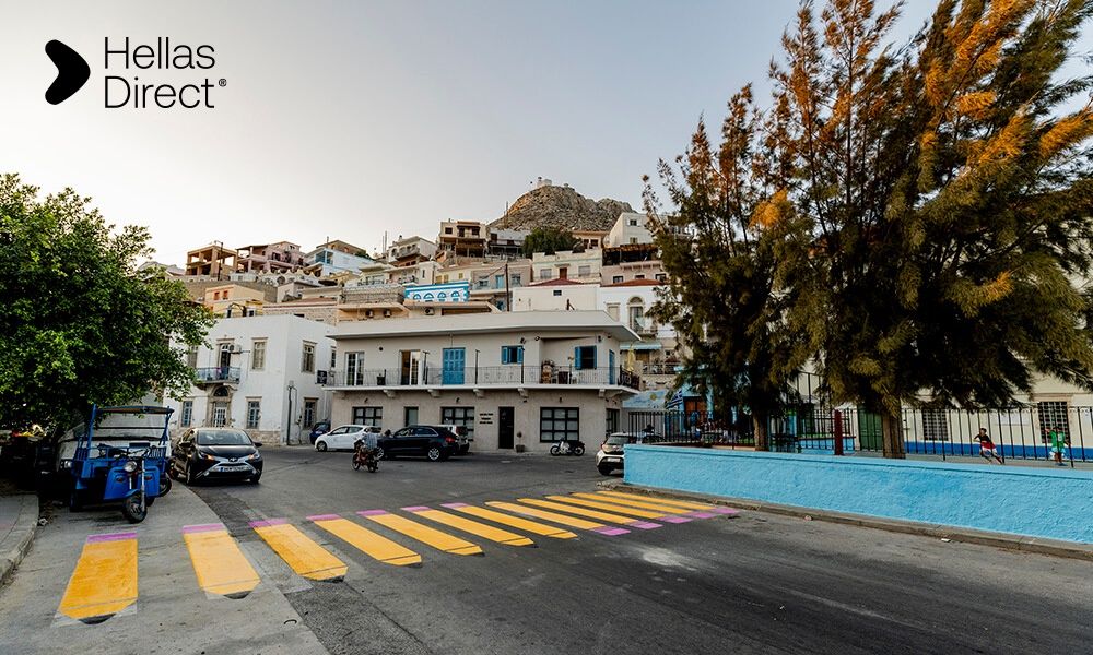 Το Safe Roads project της Hellas Direct ταξίδεψε στην Κάλυμνο κι έβαψε διαβάσεις στα σχολεία του νησ