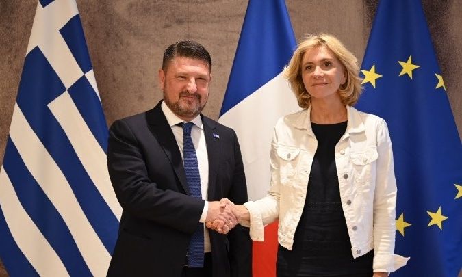 Νίκος Χαρδαλιάς: Συνάντηση με την Περιφερειάρχη της μητροπολιτικής περιοχής του Παρισιού