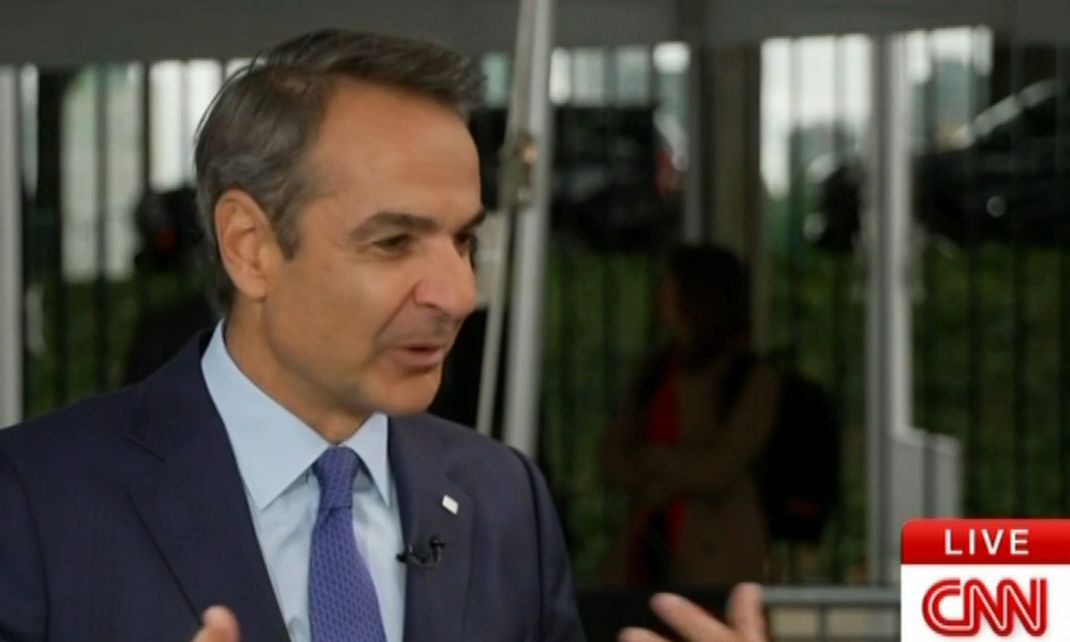 Η συνέντευξη του Κυριάκου Μητσοτάκη στο CNN