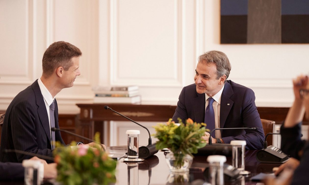 Συνάντηση Μητσοτάκη με τον πρόεδρο του Ευρωπαϊκού Δικαστηρίου Ανθρωπίνων Δικαιωμάτων