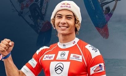 O Red Bull αθλητής Lennart Neubauer πήρε παγκόσμια πρωτιά στο Fuerteventura PWA World Cup