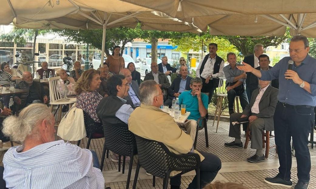 Τα προβλήματα της Ηλείας στο επίκεντρο της επίσκεψης του Σωκράτη Φάμελλου στον Πύργο