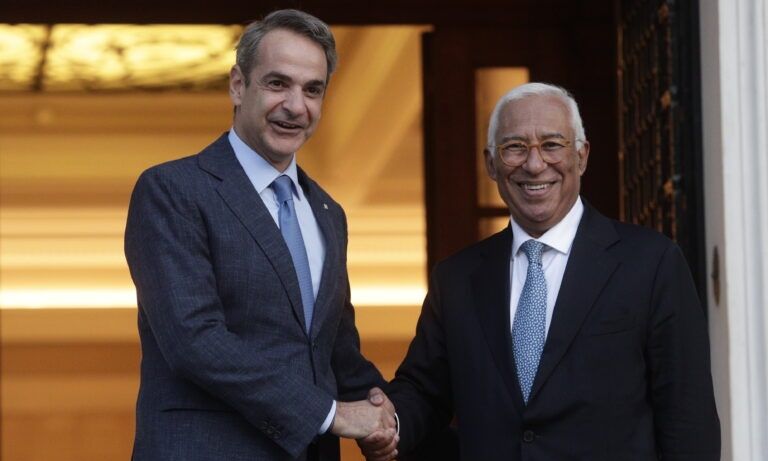 Αντόνιο Κόστα σε Μητσοτάκη:«Υπολογίζω στην στηριξή σου»