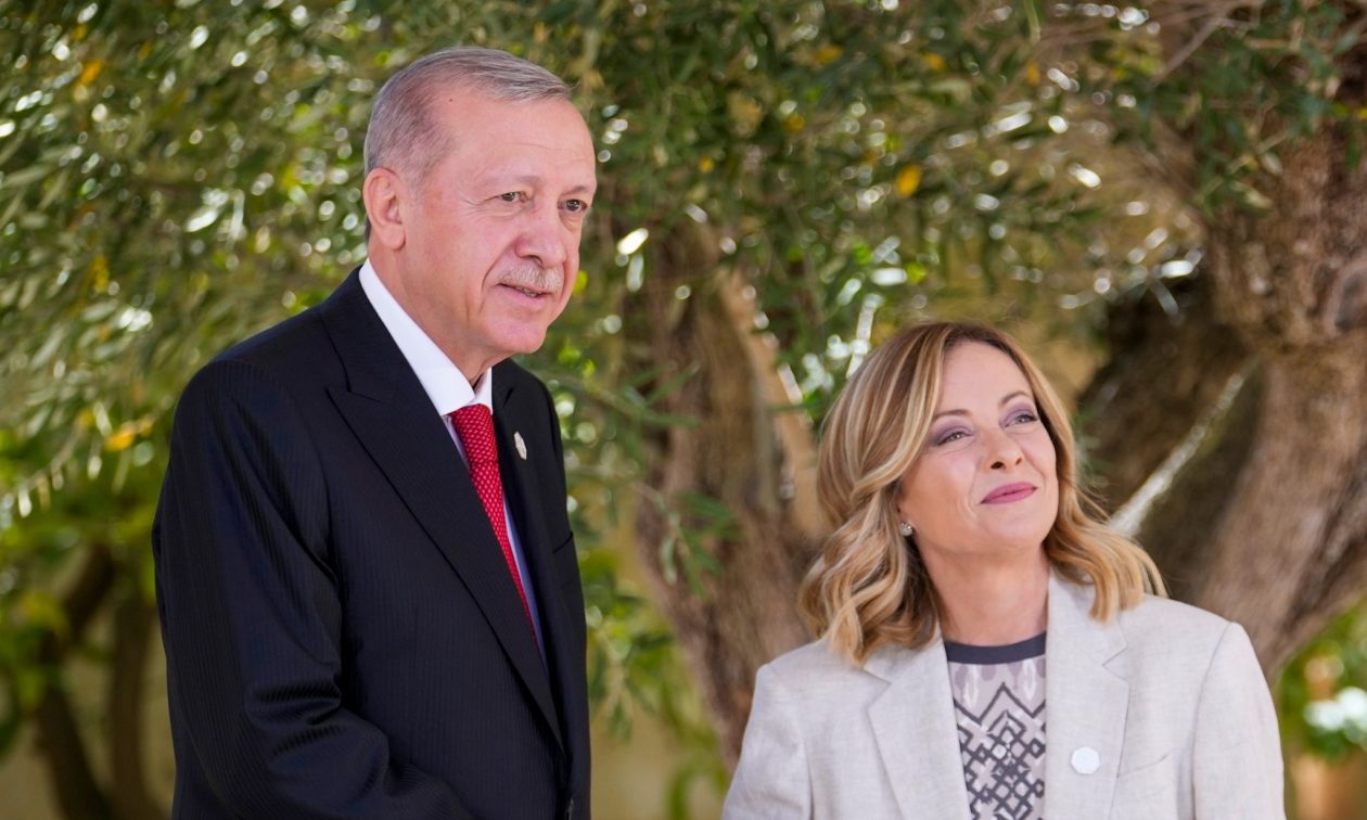 Τηλεφωνική συνομιλία Μελόνι-Ερντογάν για το Μεσανατολικό και την κατάσταση των Σύρων προσφύγων