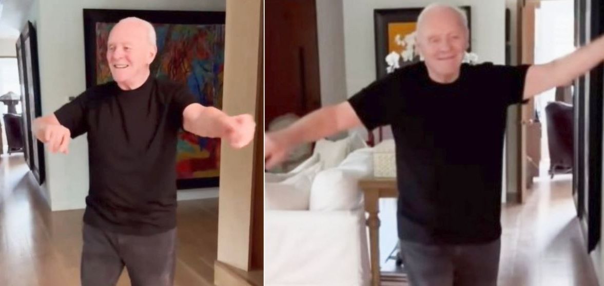 Άντονι Χόπκινς: Πώς έριξε το Instagram χορεύοντας συρτάκι
