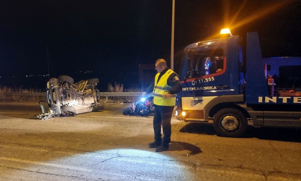 Καβάλα: Θανατηφόρο τροχαίο στη Χρυσούπολη με απολογισμό έναν νεκρό και έναν τραυματία