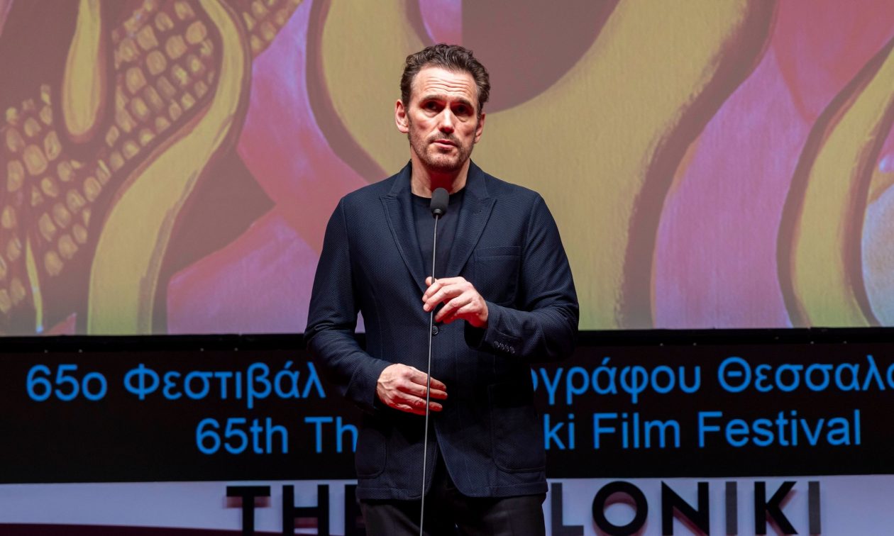 Ο Ματ Ντίλον για την ταινία «Την έλεγαν Μαρία» στο 65ο Φεστιβάλ Κινηματογράφου Θεσσαλονίκης