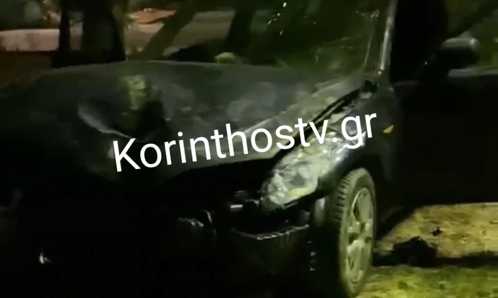 Κορινθία: Τροχαίο με τραυματία στο Ζευγολατιό – Αυτοκίνητο «καρφώθηκε» σε δέντρο